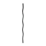 Black Iron Round Stair Spindles Trade Pack Wavey Iron Effect Spindles for stairs