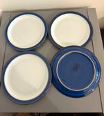 Denby Imperial Blue side tea plate 17 cm x 1. ( 4 available)