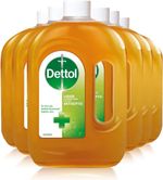 Dettol Original Liquid Antiseptic Disinfectant 750ml Large Bottle†Pack of 6