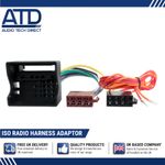 ISO Wiring Adaptor For Audi A1 A3 8P A4 A6 Q3 Q5 R8 TT 8J Radio Harness Quadlock