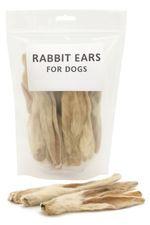 2Kg Rabbit Ears with Furry Hairy for Dog Chew Natural Protein Pet Treats Food
