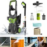 Powerful Electric Pressure Washer Water High Power Jet Wash Patio Garden Car