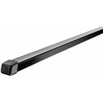 Thule Bicycle Cycle 766 Square Bars Reinforced Steel Roof Bars Black - 200 CM