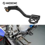 Rear Brake Pedal Lever #18P-27211-01-00 For Yamaha YFZ450R Special Edition Black