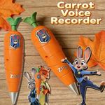 Zootopia Carrot Voice Recorder Pen Judy Hopps Zootropolis Nick Wilde‌ Kid Gift