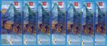 SWITZERLAND LOT 7x 10 FRANKEN REKA RESORT. 70 FRANKEN. BARGAIN. 6RW 18MAI