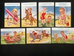 Seven Assorted Vintage Donald McGill Seaside Postcards A30