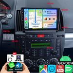 64G Car Radio For Land Rover Freelander 2 Android Carplay Head Unit GPS Sat Nav