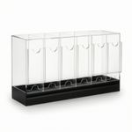 Booster Pack Dispenser Transparent Booster Pack Dispenser with Lid