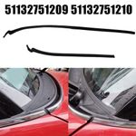 Windshield Wiper Cowl Seal 2Pcs Black Rubber for MINI R56 R57 RHD 2006-2015