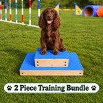 Dog Training Place Board & Pivot Box 2 Piece Bundle For Dog Agility/ Dog Sports