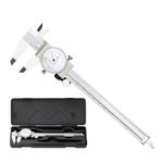 150mm Dial Vernier Caliper Measuring Gauge Stainless Steel Dial Calipers Ruler