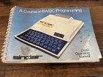 Sinclair ZX80 Vintage Computer Operating Manual ONLY Course In BASIC Programming