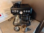 Sage The Barista Express Bean To Cup Coffee Machine Black Truffle SES875