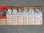 * 27 x POOLE PROGRAMME COLLECTION 1970/71, ALL DIFFERENT/LISTED. SOME BLANK.