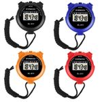 New Digital Handheld Sports Stopwatch Stop Watch Timer Alarm Counter UK Seller