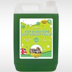5L Top & Bottom Eco Friendly Chemical Toilet Cleaner Fluid Caravan Motorhome