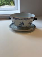 Rorstrand Ostindia Sauce Bowl With Matching Underplate