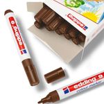 Marker Pens Brown EDDING 9 Colour - Touch Up Frame Moulding Mitre before joining