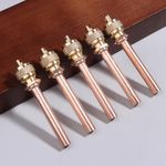 5pcs AC Refrigeration Access Valve 6mm Tube Filling Port Core Kit