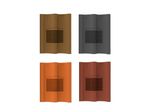 Timloc Double Pantile Vent 332mm x 145mm x 422mm for Marley, Redland, Russell