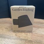 Garden Trading Garden St Ives  Mast Wall Light, Galvanised Steel, Silver, RRP50