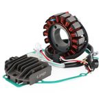 Generator Stator Regulator Rectifier Gasket Set For Yamaha YBR125 ED 2007-2014 U
