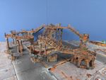 Suitable for Warhammer 40K Kill Team Necromunda Industrial terrain scenery setup