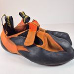 La Sportiva Python Climbing Shoes Orange Size UK6/EU39.5 Mountain Rock Climbing