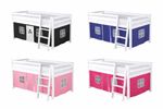 100% Cotton Mid Sleeper Bed Tent – Kids Play Tent for Cabin Beds