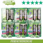 6 x Nicorette Quickmist Cool Berry Duo Mouthspray 12 x 150 Sprays Nicotine ⭐⭐⭐⭐⭐