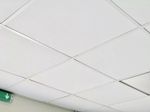 Pack of 8 Suspended Vinyl Ceiling Tiles 600x600mm Easyclean & Wipeable 595 x 595