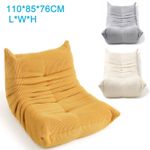 Large Bean Bag Chair Reading Bean Bag Sofa Lazy Floor Sofa Couch for Living Bopu
