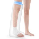 Waterproof Leg Cast Cover, Adult Leg Plaster Cover for Shower Soft Comfortable 