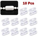 10Pcs Roller Blind Cord Chain Connectors Plastic Curtain Blind Chain Joiners
