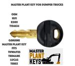 Thwaites Trimark Lucas Genuine Master Plant Dumper Key OEM T104634 1051 KS101