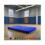 Crash Landing Mat Mats Gymnastics Critical Height Fall Tested To 3 Metres  Blue