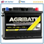 AgriBatt ELB70 Heavy Duty Electric Fence Battery 12V 67Ah c100