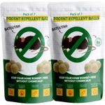 2 Pack Mouse Rat Repellent 7 Deterrent Peppermint Balls Per Pack