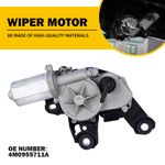 4m0955711a For Audi A4 B9 Q7 Avant 2016-Rear Tailgate Windscreen Wiper Motor UK