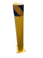 Yellow Parking Post 76cm Free Standing Anti Vehicle/Ram Bollard - Security 
