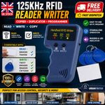 125KHz RFID Copier Reader Writer Duplicator EM4100 T5577 Key Fob Card Cloner