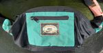 Vintage 90s Nike Waist Bag - Green Print - Bum Bag/ Fanny Pack