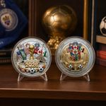 FIFA World Cup 2026 Challenge Coin USA Mexico Canada Football Fan Gift