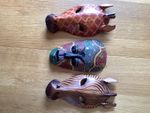 kenyan Face Masks animals 23cm unmarked condition.