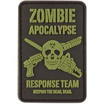 ZOMBIE APOCALYPSE RESPONSE TEAM PATCH HOOK & LOOP TACTICAL MORALE AIRSOFT BADGE