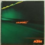 KTM 990 Superduke Motorcycle Sales Brochure 2005 Ref 3.210.684GB