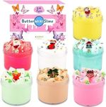 Slime Kit for Girls,7 Pack Slime, Non-Sticky and Soft Slime for Boys, Scented