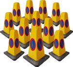 NO WAITING/PARKING BOLLARDS - HEAVY DUTY 500 MM HIGH ALL PACK SIZES AVAILABLE