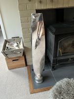 Aluminium, Polished Aeroplane Propeller. Decorative Piece